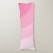 Roze stalen buisjes lichaamskussen (Voorkant Verticaal)