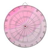 Roze stalen dartboard dartbord (Voorkant)