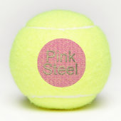 Roze Stalen Penn tennisballen (Voorkant)