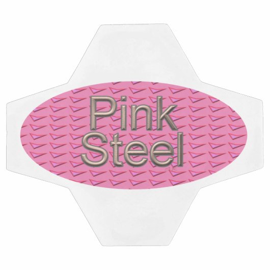 Roze stalen voetbal (Enkel)