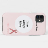 Roze standaard lintje door Kenneth Yoncich Case-Mate iPhone Case (Achterkant (horizontaal))