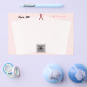 Roze standaard lintje door Kenneth Yoncich Flyer (Enkel)