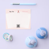 Roze standaard lintje door Kenneth Yoncich Flyer (Enkel)