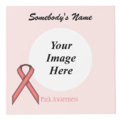 Roze standaard lintSjabloon door Kenneth Yoncich Kubus (Voorkant)