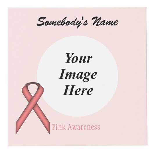 Roze standaard lintSjabloon door Kenneth Yoncich Kubus (Voorkant)