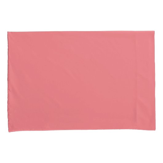 Roze Standaard Maat Kussen Hoesje Paar Kussensloop (Voorkant-Rechts)