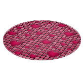 Roze stapel met hart snijplank (Hoek)