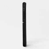 Roze Star Editable Hoesje-Matte iPhone Case (Achterkant/links)