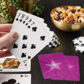 Roze Star-speelkaarten Speelkaarten (Insitu)