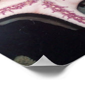 Roze Starfish Poster (Hoek)