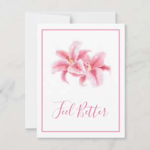 Roze Stargazer Lilies