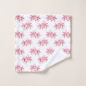 Roze Stargazer Lilies Bad Handdoek (Wasdoekje)