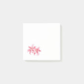 Roze Stargazer Lilies Post-it® Notes (Voorkant)