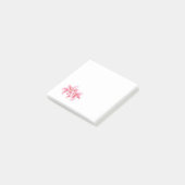 Roze Stargazer Lilies Post-it® Notes (Schuin)