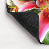 roze stargazer lily mousaepad muismat (Hoek)