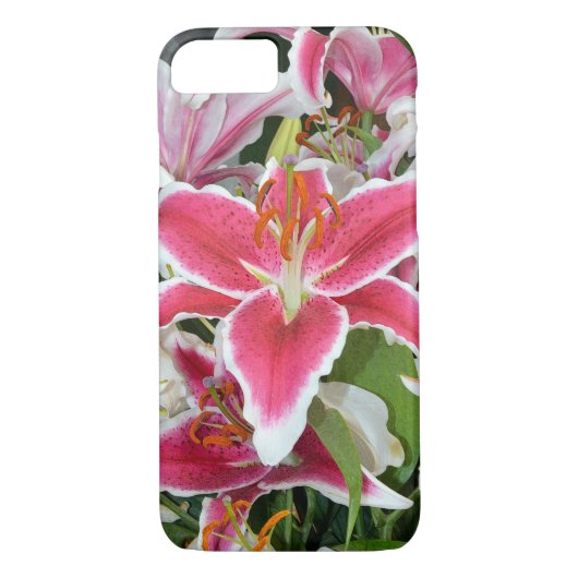 Roze stargazer liphonecase Case-Mate iPhone case (Achterkant)
