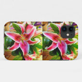 roze stargazer lly phone case (Achterkant (horizontaal))