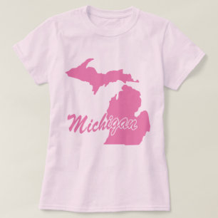 Roze State Michigan T-shirt
