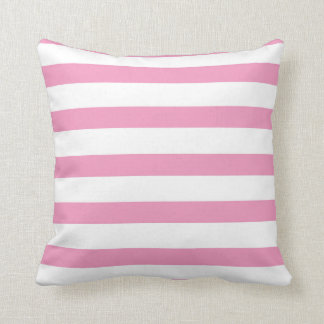 Roze staven en zwarte strepen kussen