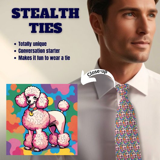 Roze Stealth Das voor Poodelliefhebbers