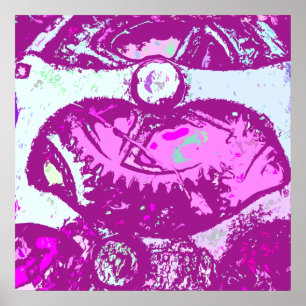 roze steampunk poster