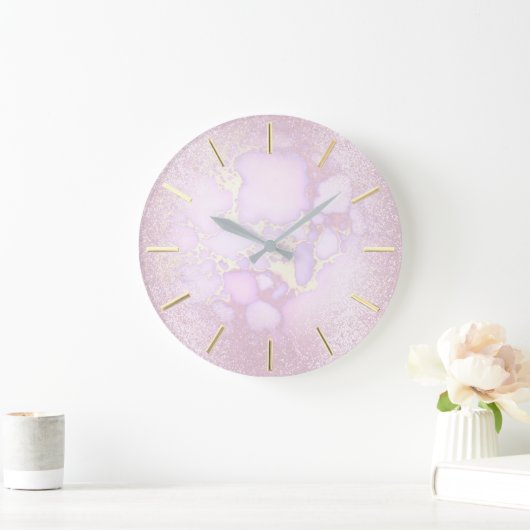 roze steen grote klok (Huis)