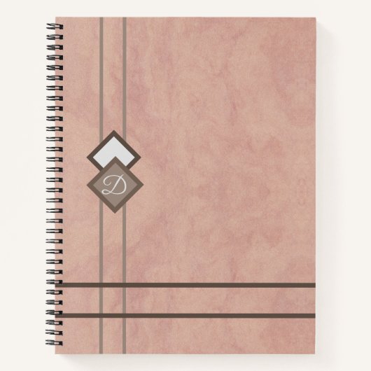 Roze steen notitieboek (Voorkant)
