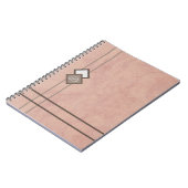 Roze steen notitieboek (Linkerzijde)