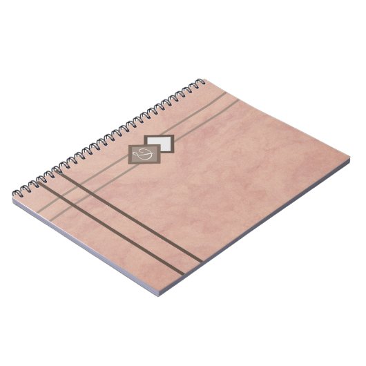 Roze steen notitieboek (Linkerzijde)