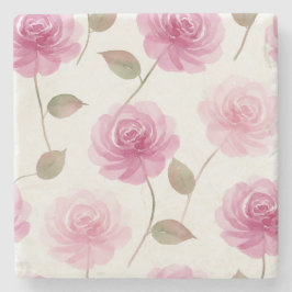 Roze Steen Onderzetter