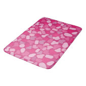 Roze Steen Patroon- Badmat (Gekanteld)