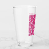 Roze Steen Patroon- Glas (Rechts)