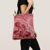 Roze steen tote bag (Dichtbij)