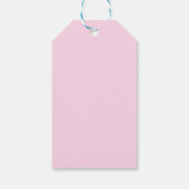 Roze Steenbok, sterrenbeeld, sterrenprint Cadeaulabel (Achterkant)