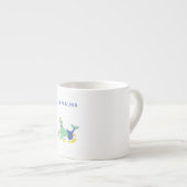 Roze Steenbok, sterrenbeeld, sterrenprint Espresso Kop (Voorkant rechts)