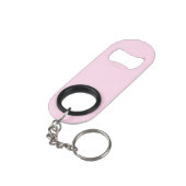 Roze Steenbok, sterrenbeeld, sterrenprint Mini Flessenopener (Achterkant Gekanteld)