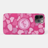 Roze Steenpatroon- Case-Mate iPhone Case (Achterkant (horizontaal))