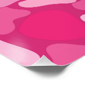Roze Steenpatroon- Perfect Poster (Hoek)