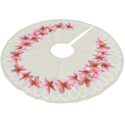 Roze stekelstaartboomrok met pincterie champagne kerstboom rok (Gekanteld)