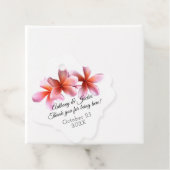 Roze stekelstaartwindstokers Weddenschap Label (In situ)