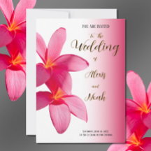 Roze stekelstokbloemen op Roze, Floral, Weddenscha