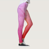 Roze stemming Aangepaste Leggings (Rechts)