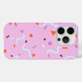 Roze stemming Case-Mate iPhone case (Achterkant (horizontaal))
