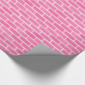 Roze stenen cadeaupapier (Hoek)