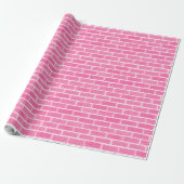 Roze stenen cadeaupapier (Uitgerold)