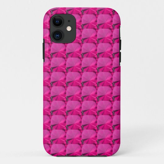 roze stenen Case-Mate iPhone case (Achterkant)