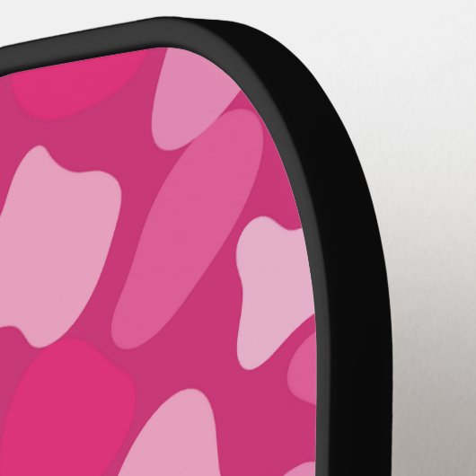 Roze stenen patroon- pickleball paddle (Links Detail)