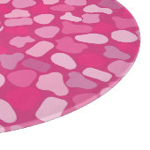 Roze stenen patroon- snijplank (Hoek)