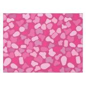 Roze stenen patroon- tafelkleed (Voorkant (Horizontaal))