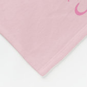  roze ster aangepaste ventilatorbank fleece deken (Hoek)